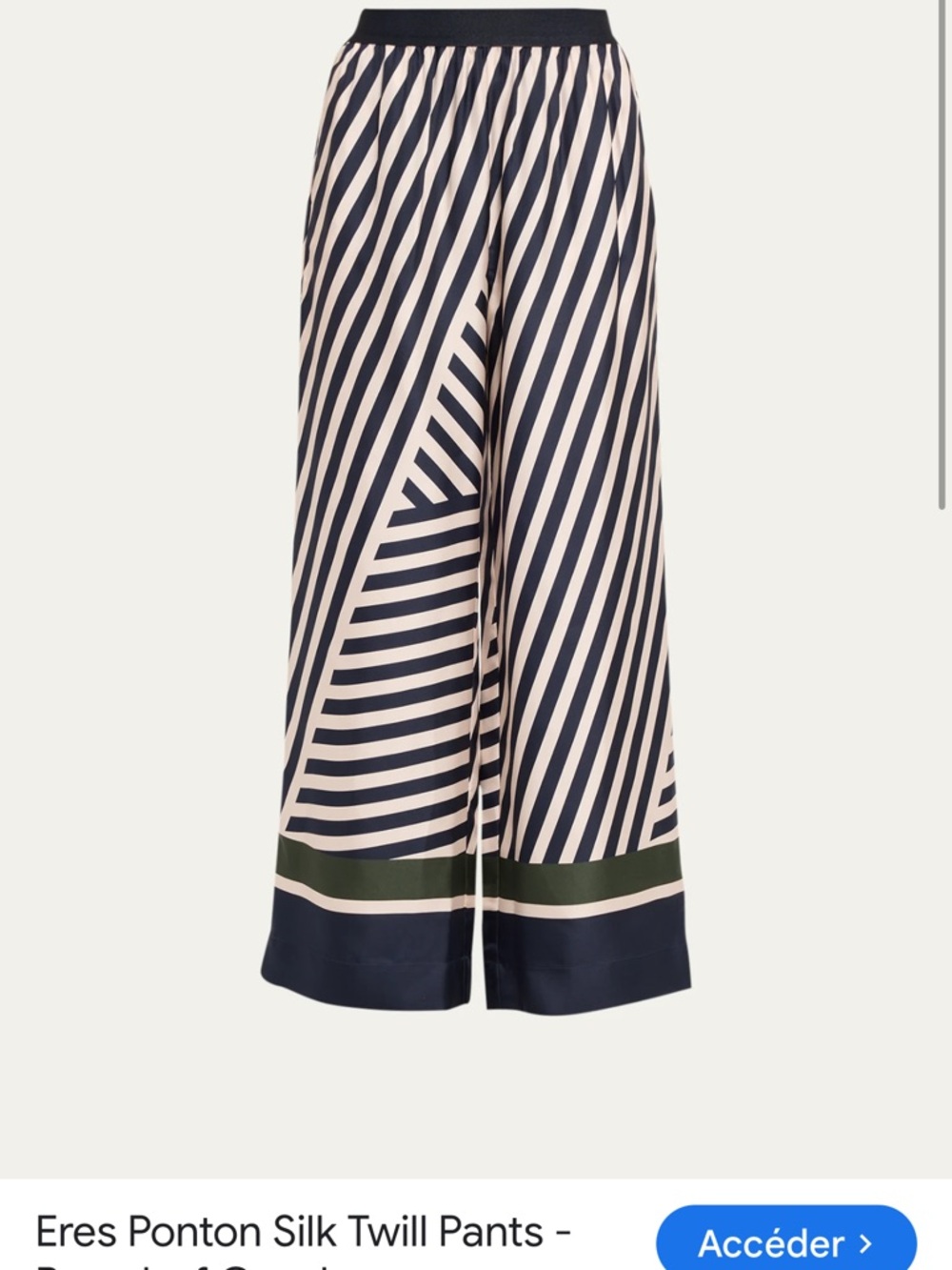 Eres ponton Silk Twill Pants